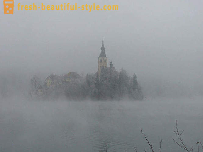 Lake Bled, covered with legends