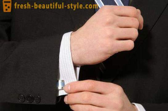 Shirt under the cuff links - especially the rules and guidelines