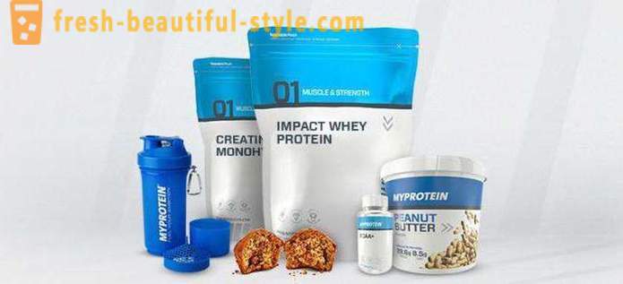 Myprotein: reviews of sports nutrition