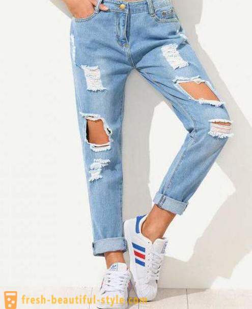 Banana jeans: what to wear? Jeans-bananas female