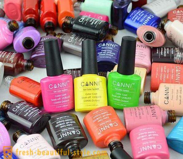 Canni, gel nail polish: palette, manufacturer, reviews