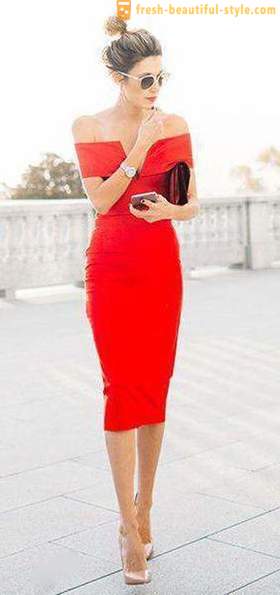 Red dress-case: the best combination, especially the selection and recommendation