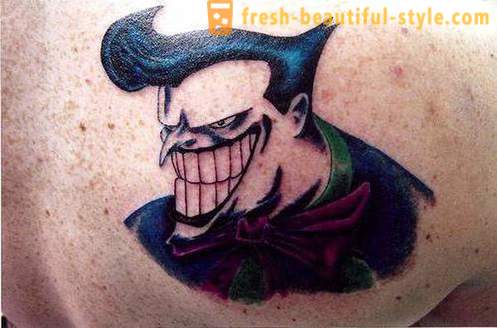 Joker Tattoo: symbols and photos