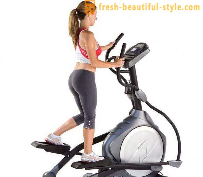 Step machine for the house which muscles trains?