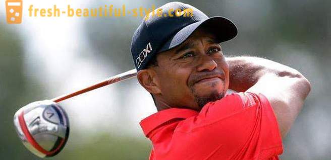 Tiger Woods - the legendary American golfer