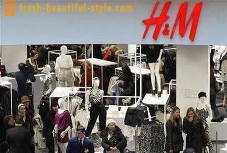 H & M store in Moscow, address, range of goods