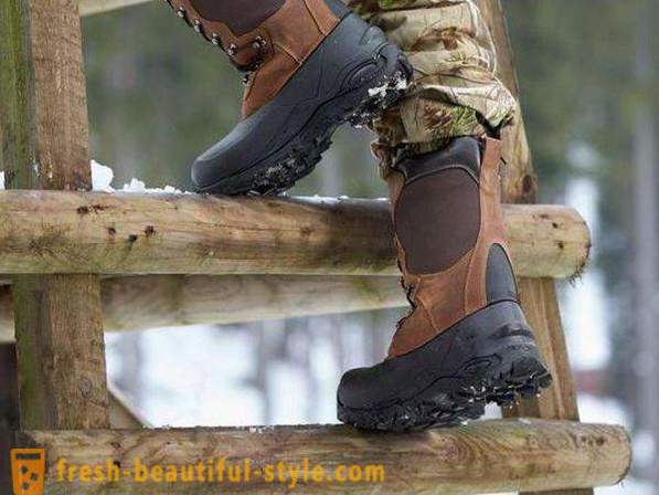 Footwear for hunting in the fall and winter: the selection rules and recommendations