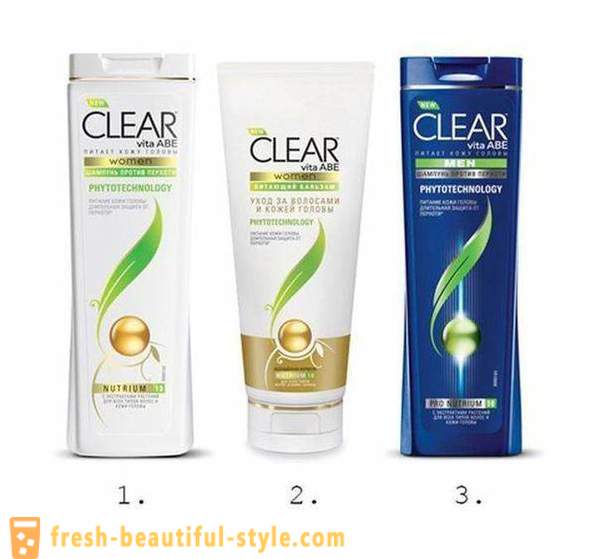 Shampoo Clear Vita Abe: composition, types and customer reviews