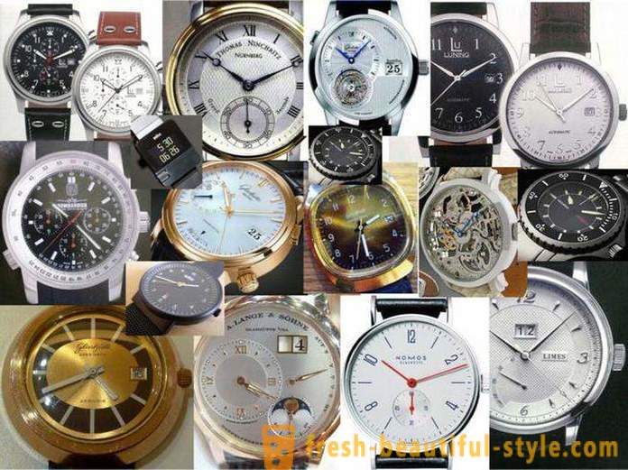 The most famous watch brands