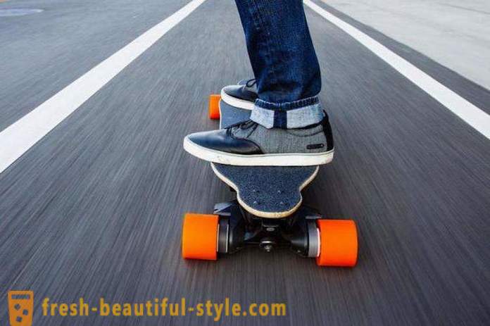 Giroskuter - electric two-wheeled skateboard. Differences from the four-wheel skateboard
