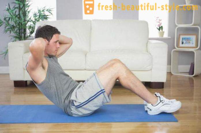 Warm up before exercise at home: a set of exercises