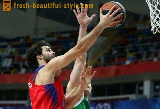 Milos Teodosich - Serbian basketball star