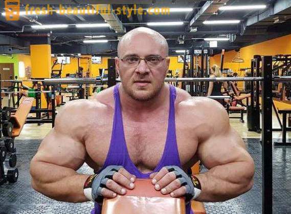 Vodyanov Ivan - a successful bodybuilder Russia
