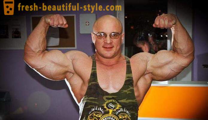 Vodyanov Ivan - a successful bodybuilder Russia
