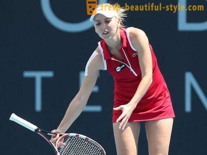 Elena Vesnina: talented Russian tennis player