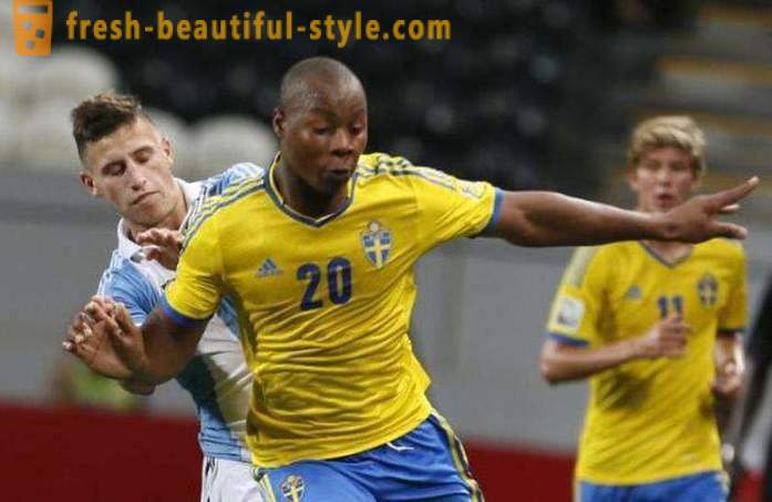 Swedish striker Carlos Strandberg