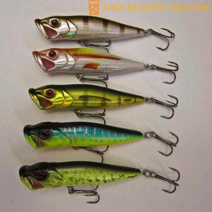 Poppers for pike - the top 10. Poppers for pike fishing efficiency: rating Photo