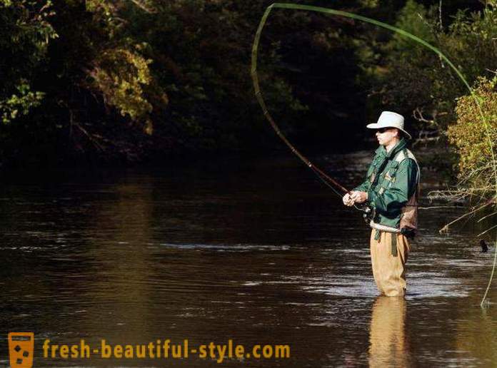 Fly fishing tackle for beginners. Fly fishing. Fishing