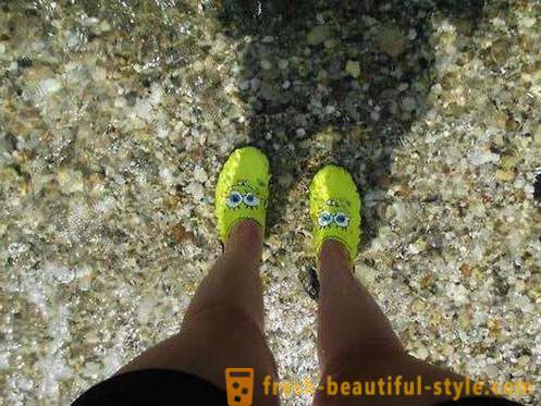 Shoes for swimming in the sea - a stylish and safe solution