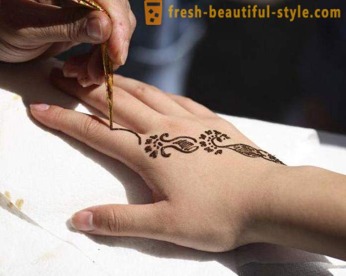 Temporary tattoos for 3 months without the use of henna and its application