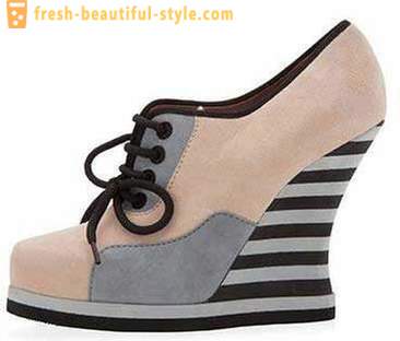 From what to wear wedges shoes? Women's boots, shoes and sandals