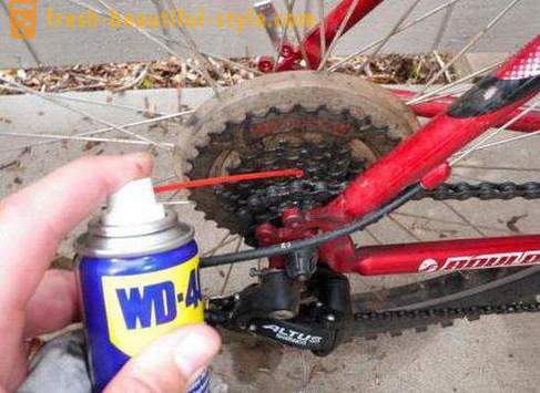 How to lubricate a bicycle chain at home? The better lubricate a bicycle chain in the winter after winter?