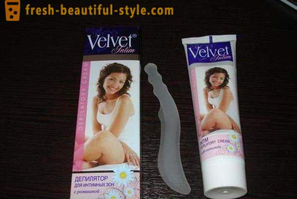 Cream for depilation Velvet: guide and reviews
