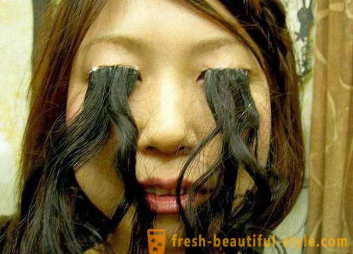 The world's longest lashes at the Guinness Book of Records