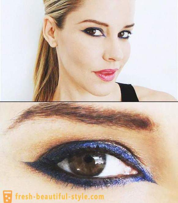 Casual makeup for brown eyes step by step