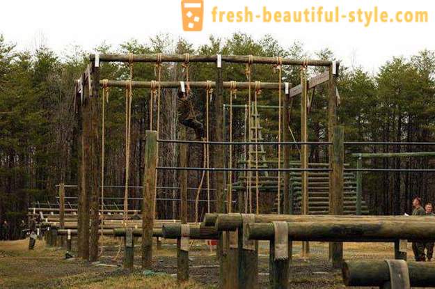 Obstacle course - ideal for strengthening of body and spirit