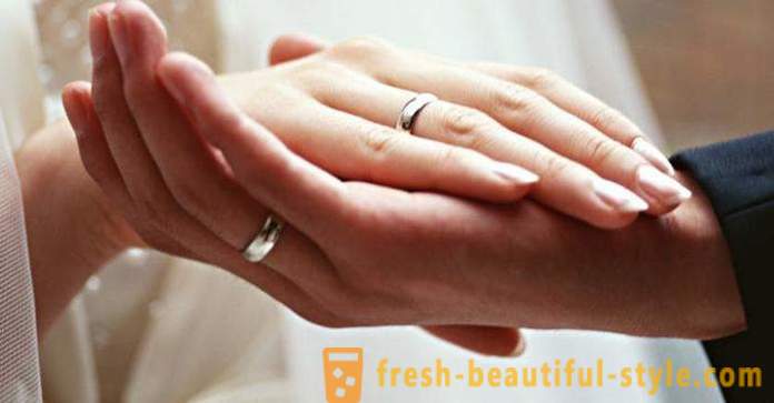 Wedding ring: the main recommendations of the newlyweds