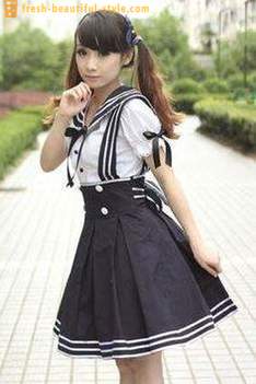 Japanese school uniform as a fashion trend