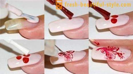 How to paint on nails? painting technique on nails