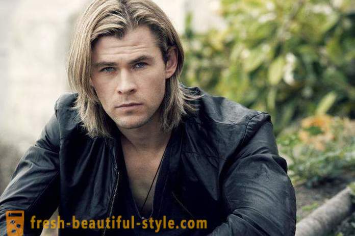 Long hair in men and the best hairstyle for them