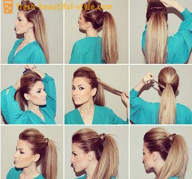 Hairstyles with shaggy long hair: step by step instructions with photos