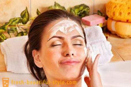 Starch for face masks. Masks with starch: recipes use