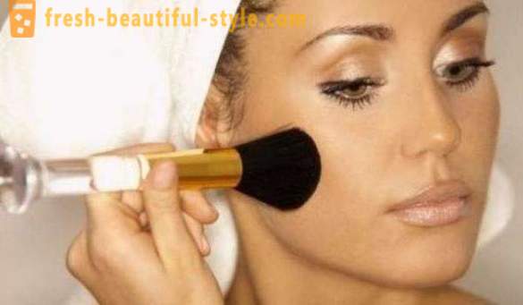 The right makeup for round faces