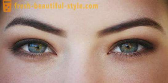 Shape of the eyebrows on the face type. How to choose the shape of eyebrows?