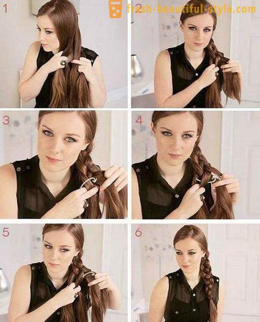 How to braid a braid itself beautiful