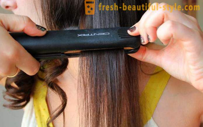 How to straighten hair without a hair dryer and ironing at home?
