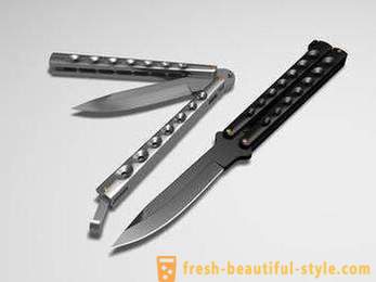 The main types of knives. Types of folding knives