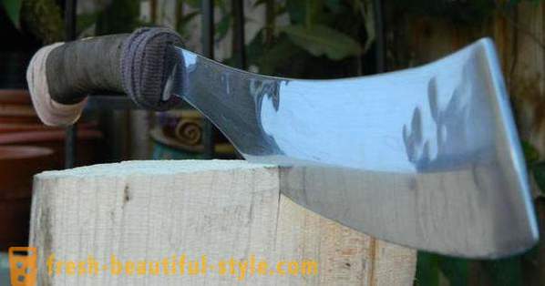 How to make a machete (knife) with his own hands?