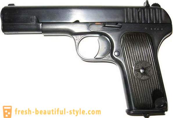 Traumatic pistol TT. Description of the main characteristics of