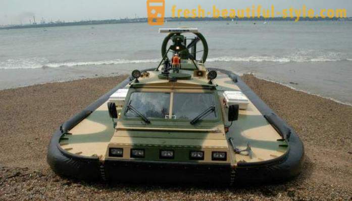 Hovercraft. Specifications and photos