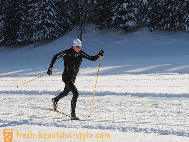 Cross-country skiing - especially the selection