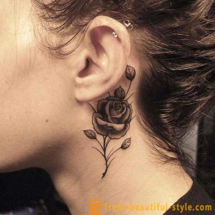 Beautiful female tattoo - that chop and where there is an image