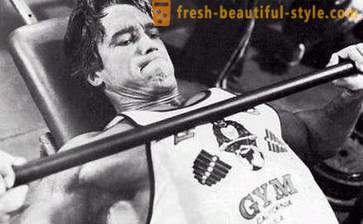 Methods of muscle mass: press Arnold