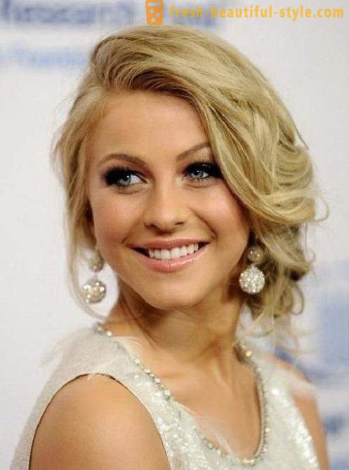 Hairstyles for shoulder-length hair. Evening hairstyles