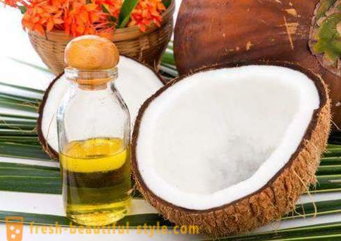Coconut oil: reviews, application. Coconut hair oil