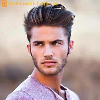 Men's hairstyles for medium hair at home (photos)